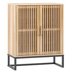 Foto van Vidaxl dressoir 60x30x75 cm bewerkt hout