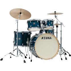 Foto van Tama cl52kr+h-pghp superstar classic gloss sapphire lacebark pine 5d. drumstel incl. hardware