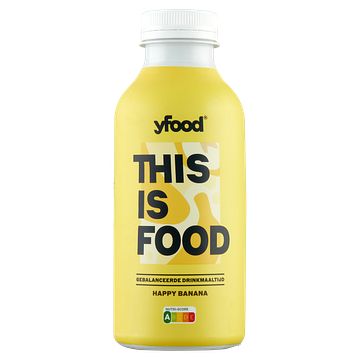 Foto van Yfood gebalanceerde drinkmaaltijd happy banana 500ml bij jumbo