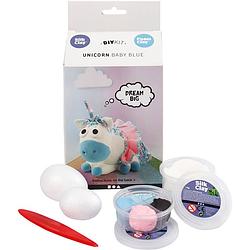 Foto van Packlinq funny friends. blauw. unicorn. 1 set