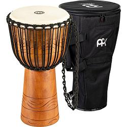 Foto van Meinl adj2-m water rhythm houten djembé 10 inch