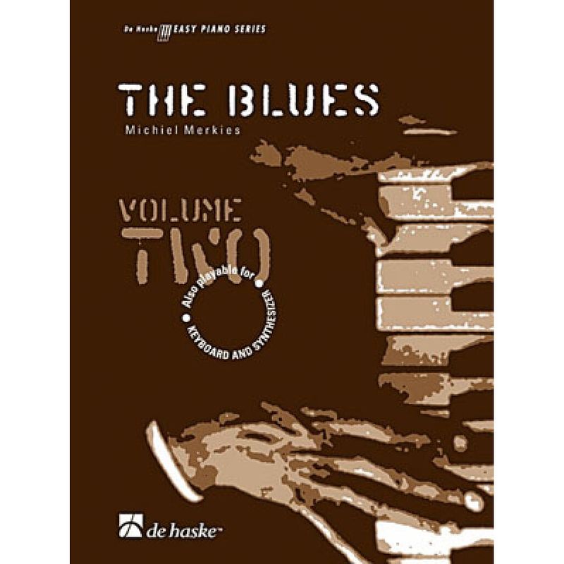 Foto van De haske the blues vol. 2 boek voor piano - michiel merkies