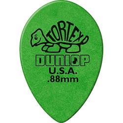 Foto van Dunlop 423r088 tortex small teardrop 0.88 mm (set van 36)