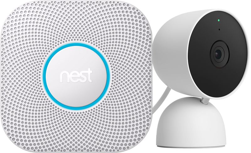 Foto van Google nest cam + nest protect