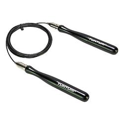 Foto van Tunturi verstelbare springtouw pro - speed rope - 3 m - zwart