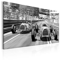 Foto van Artgeist old cars racing canvas schilderij 60x40cm