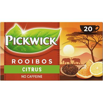 Foto van Pickwick citrus rooibos thee 20 stuks bij jumbo