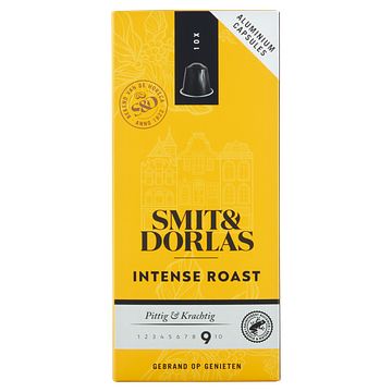 Foto van Smit & dorlas intense roast koffiecups 10 stuks bij jumbo