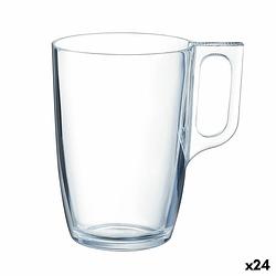 Foto van Kopp luminarc nuevo transparant ontbijt glas (400 ml) (24 stuks)