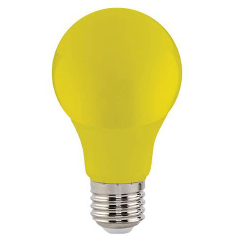 Foto van Led lamp - specta - geel gekleurd - e27 fitting - 3w