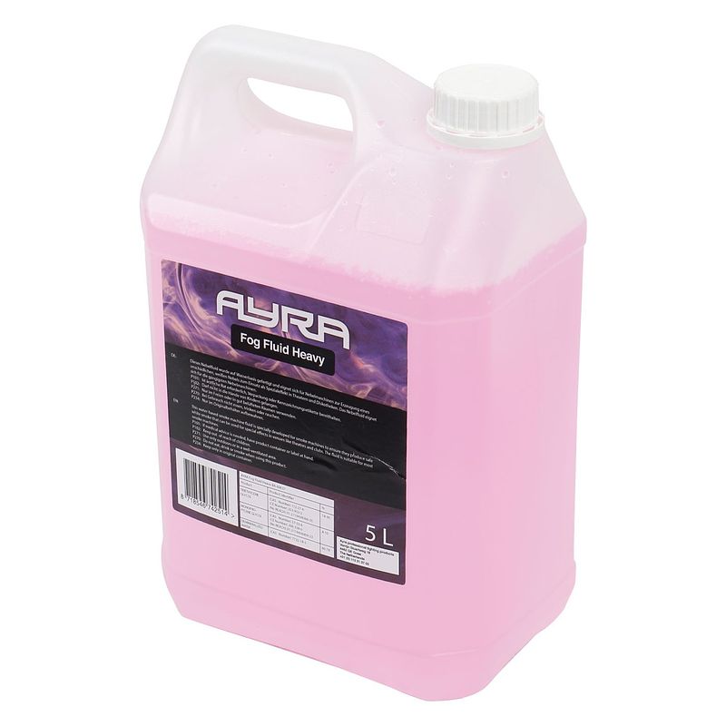 Foto van Ayra fog fluid heavy 5 liter rookvloeistof