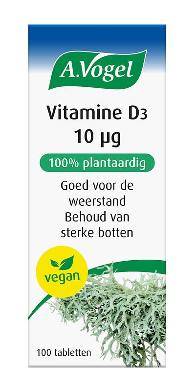 Foto van A.vogel vitamine d3 10 ?g tabletten