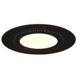 Foto van Led plafondlamp - plafondverlichting - trion virsa - 70w - aanpasbare kleur - dimbaar - afstandsbediening - rond - mat