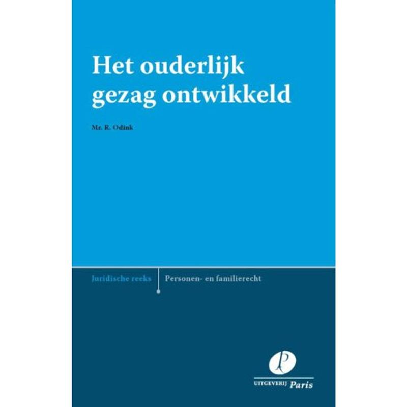 Foto van Het ouderlijk gezag ontwikkeld