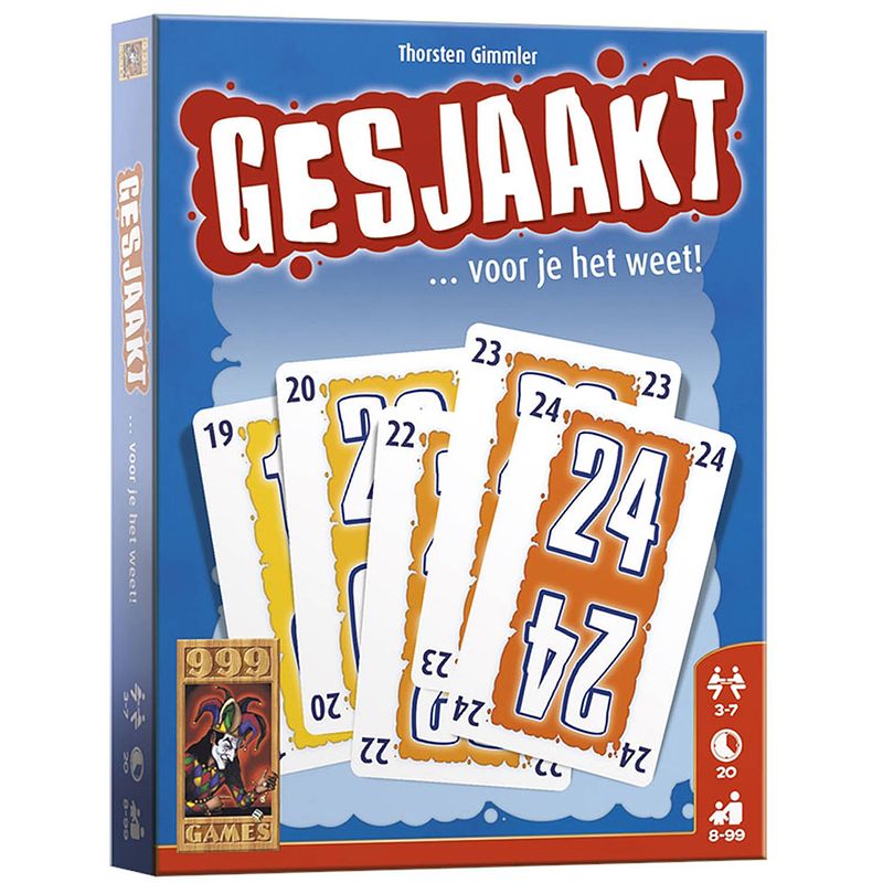 Foto van Gesjaakt kaartspel