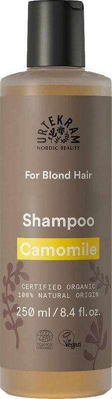 Foto van Urtekram camomile shampoo blond haar