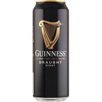 Foto van Guinness draught stout blik 500ml bij jumbo