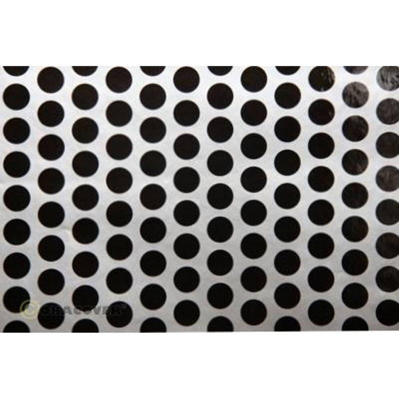 Foto van Oracover orastick fun 1 45-091-071-010 plakfolie (l x b) 10 m x 60 cm zilver-zwart