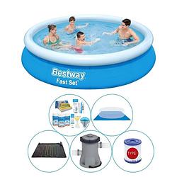 Foto van Bestway fast set rond 366x76 cm - 6-delig - zwembad combi deal