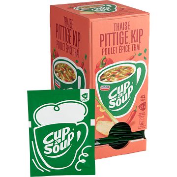 Foto van Unox cupasoup thaise pittige kip 21 x 175ml bij jumbo