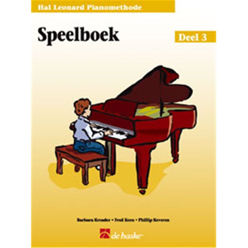 Foto van Hal leonard pianomethode speelboek 3 pianoboek