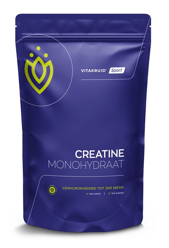 Foto van Vitakruid creatine monohydraat poeder