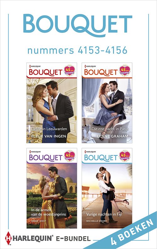 Foto van Bouquet e-bundel nummers 4153 - 4156 - annie west - ebook (9789402545425)