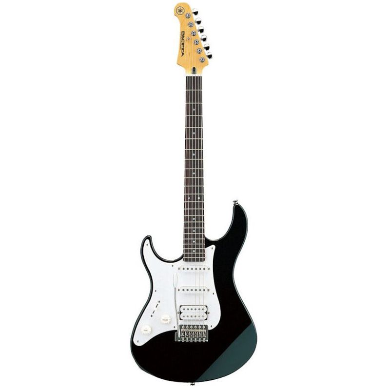 Foto van Yamaha pacifica 112jl ii black linkshandige elektrische gitaar