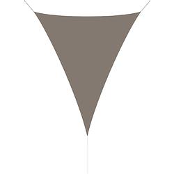 Foto van Hanse® schaduwdoek driehoek gelijkbenig waterafstotend 2,5x2,5x3,5 m taupe