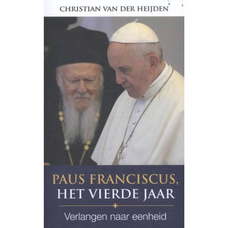 Foto van Paus franciscus, het vierde jaar