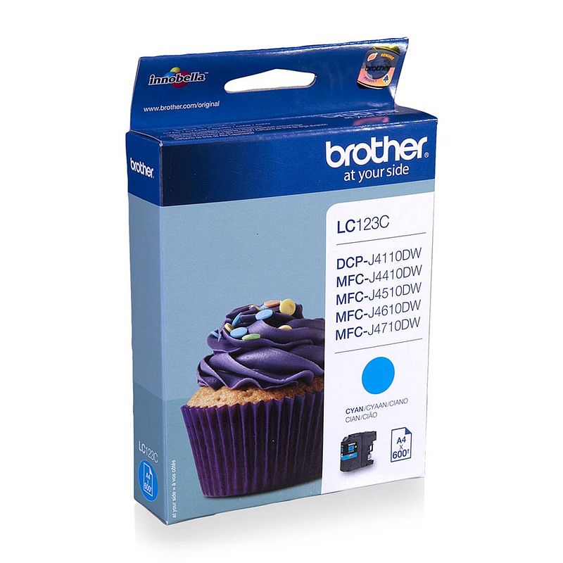 Foto van Brother lc123 cyan