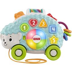 Foto van Fisher-price linkimals vrolijke egel junior 24 cm lichtblauw