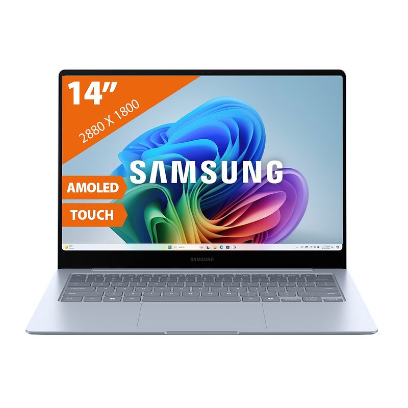 Foto van Samsung galaxy book4 edge np940xma-kb1nl (copilot+) -14 inch laptop