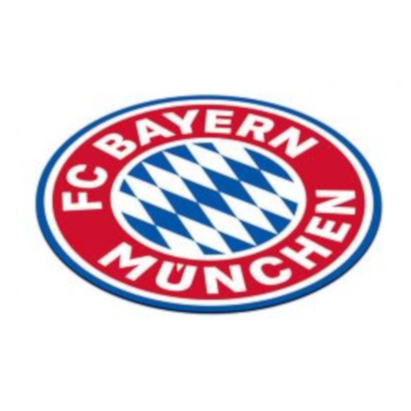 Foto van Amscan onderzetters bayern münchen 10,7 cm karton rood/wit/blauw 12 stuks