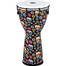 Foto van Meinl adj10-da alpine series day of the dead djembe 10 inch