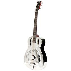 Foto van Recording king mg10 rm-998r metalen resonator gitaar chroom