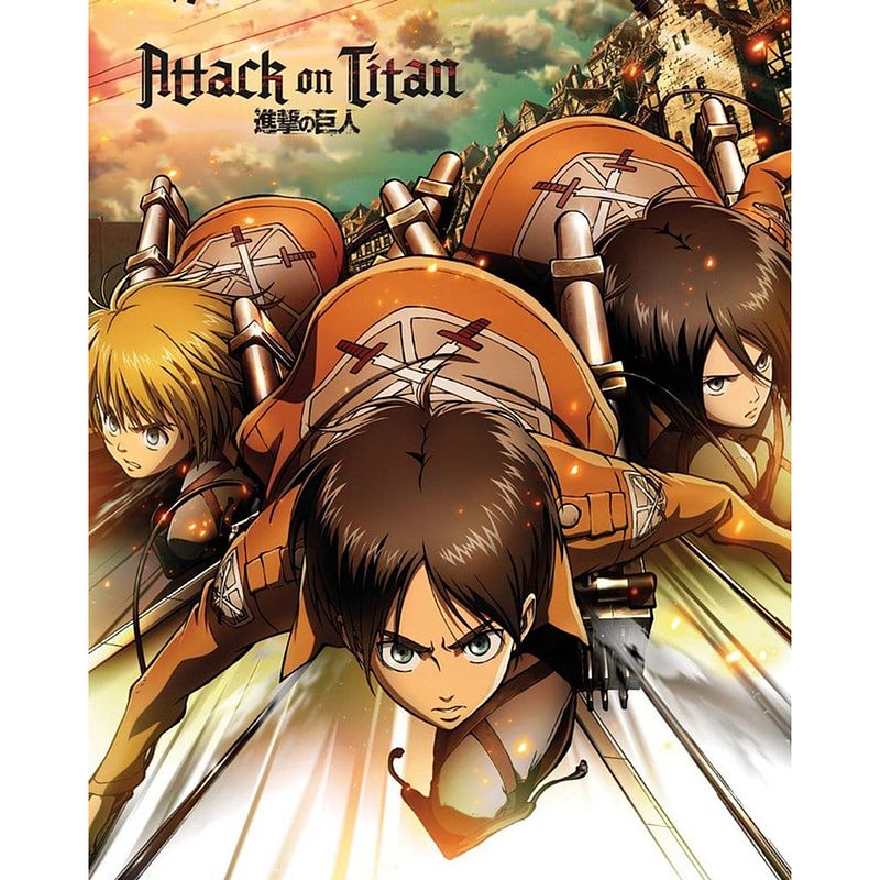 Foto van Gbeye attack on titan attack poster 40x50cm