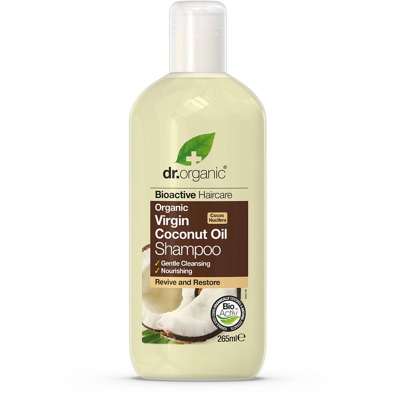 Foto van Dr organic virgin coconut oil shampoo