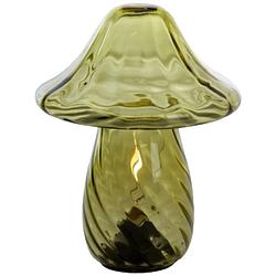 Foto van Light & living tafellamp led mushroom green 23cm