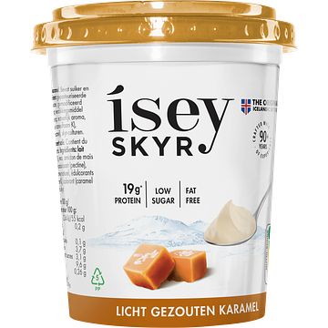 Foto van Ísey skyr licht gezouten karamel 400g bij jumbo