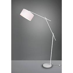 Foto van Moderne vloerlamp ponte - metaal - wit