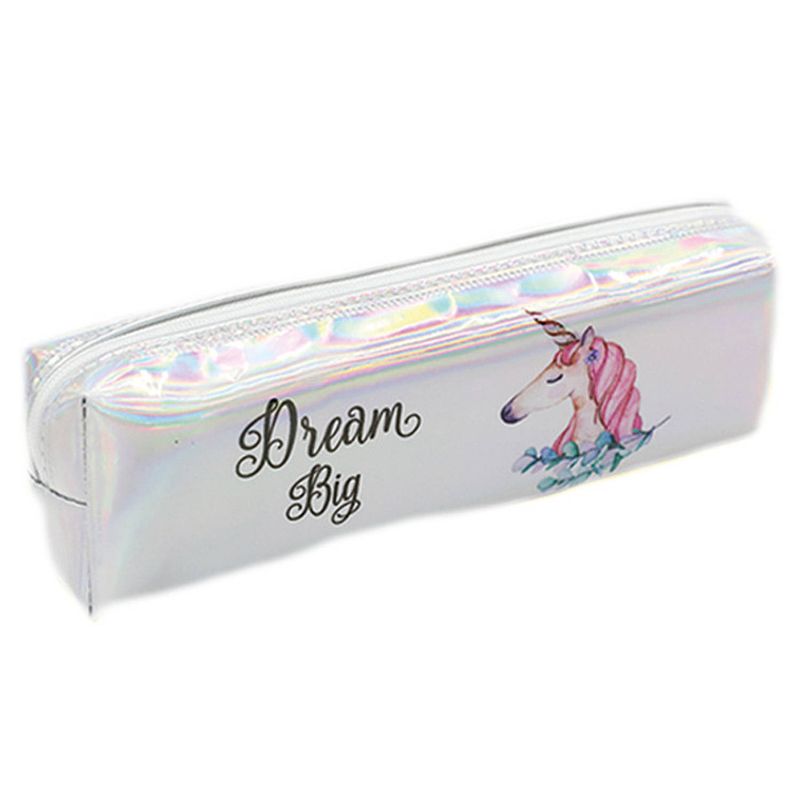 Foto van I-total etui dream big junior 22 cm polyester zilver