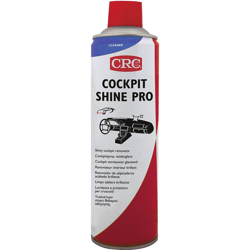 Foto van Crc 32724-aa cockpit shine pro interieurreiniger 500 ml