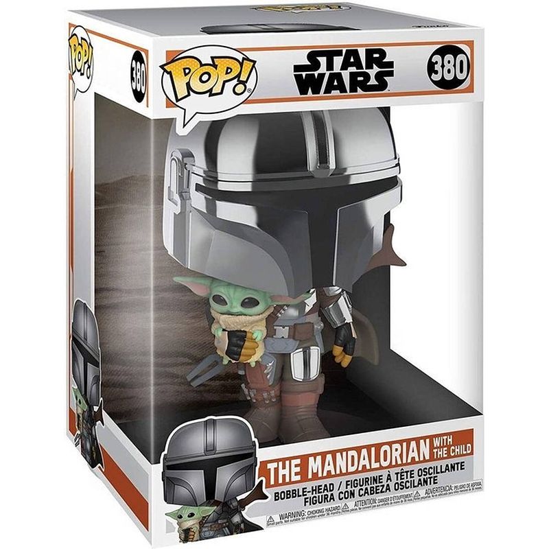 Foto van Pop star wars: jumbo mandalorian - funko pop #380