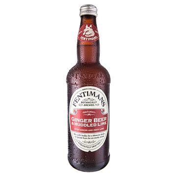 Foto van Fentimans ginger beer & muddled lime 500ml bij jumbo