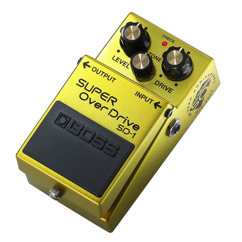 Foto van Boss 50th anniversary sd-1 super overdrive limited edition