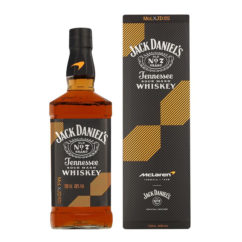 Foto van Jack daniel'ss mclaren limited edition 2023 70cl whisky + giftbox