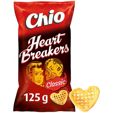 Foto van 2 voor € 2,75 | chio heartbreakers classic 125g aanbieding bij jumbo