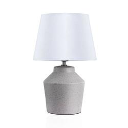 Foto van Pauleen glowing pearl tafellamp whitegrey ceramic.