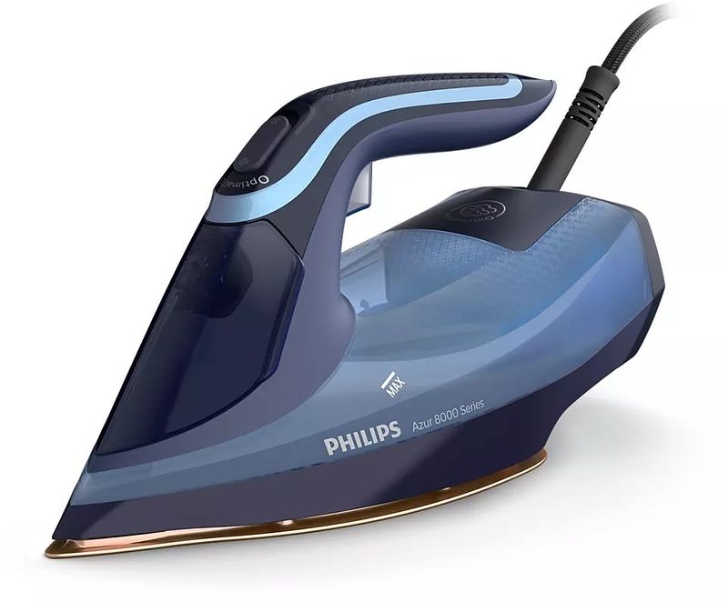 Foto van Philips dst8020/20 stoomstrijkijzer blauw